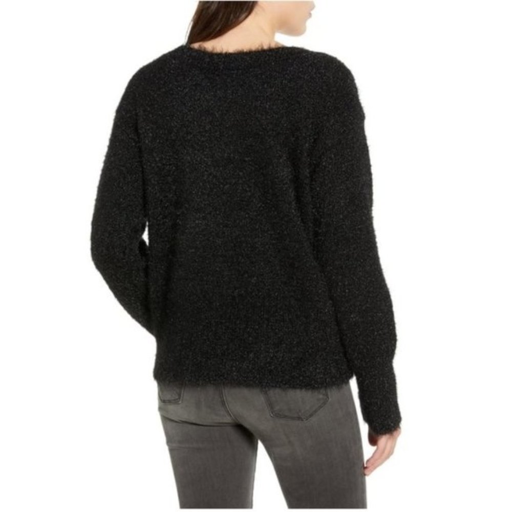 Chelsea28 Eyelash Metallic Sweater - Picture 2 of 5